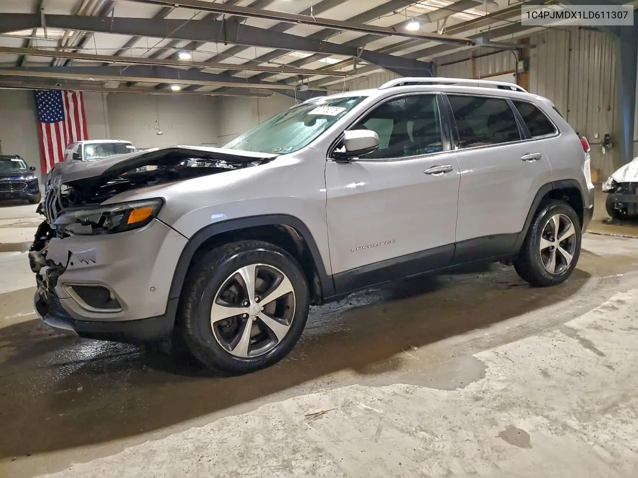 1C4PJMDX1LD611307 2020 Jeep Cherokee Limited
