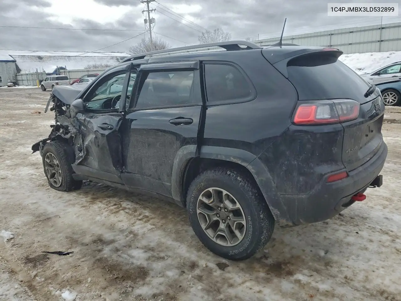 1C4PJMBX3LD532899 2020 Jeep Cherokee Trailhawk