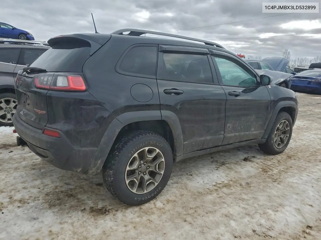 1C4PJMBX3LD532899 2020 Jeep Cherokee Trailhawk