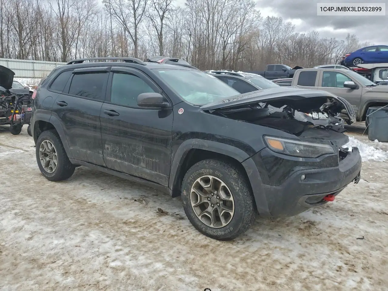 1C4PJMBX3LD532899 2020 Jeep Cherokee Trailhawk
