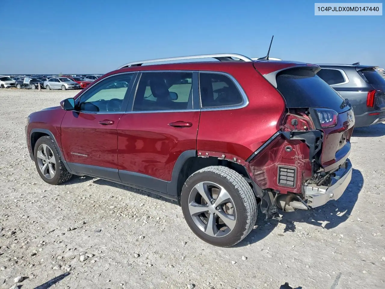 1C4PJLDX0MD147440 2021 Jeep Cherokee Limited