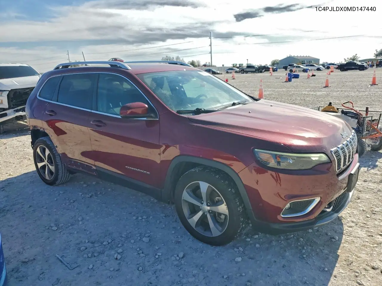 1C4PJLDX0MD147440 2021 Jeep Cherokee Limited