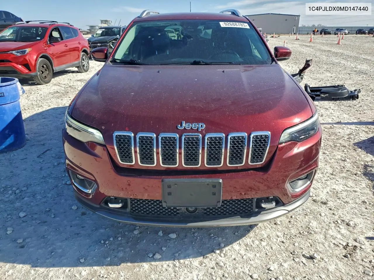 1C4PJLDX0MD147440 2021 Jeep Cherokee Limited