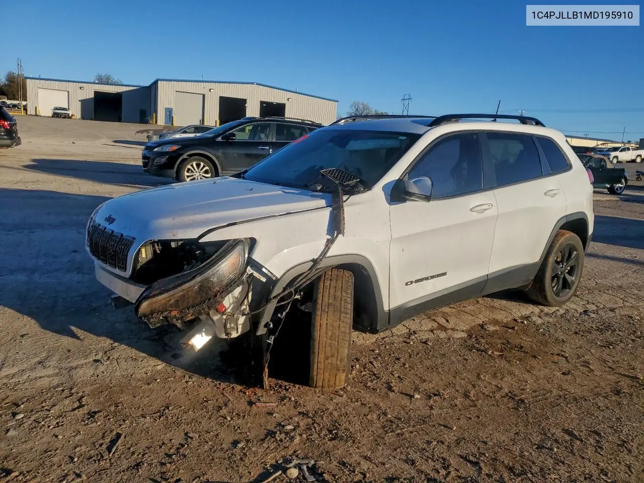 1C4PJLLB1MD195910 2021 Jeep Cherokee Latitude Plus