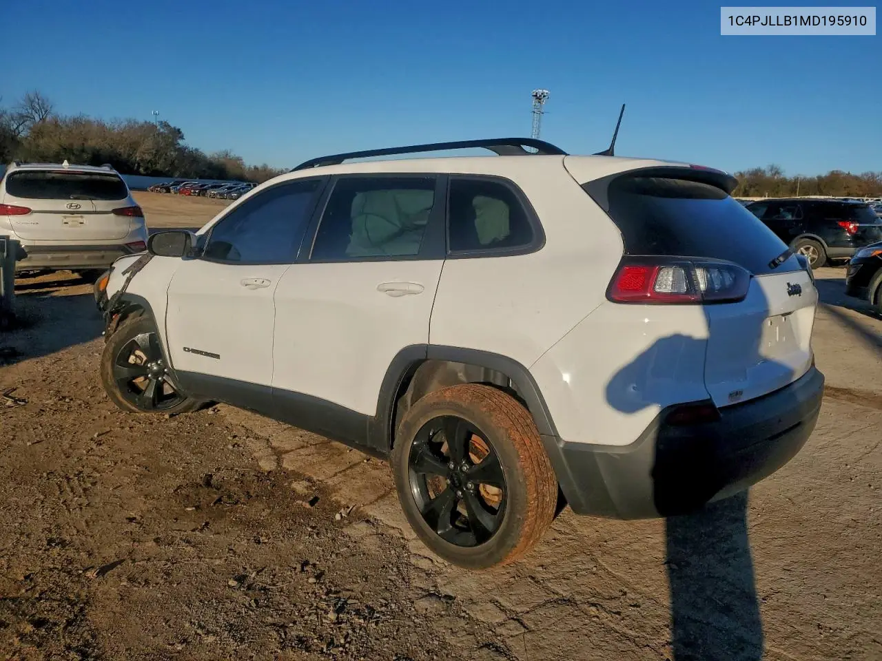 1C4PJLLB1MD195910 2021 Jeep Cherokee Latitude Plus