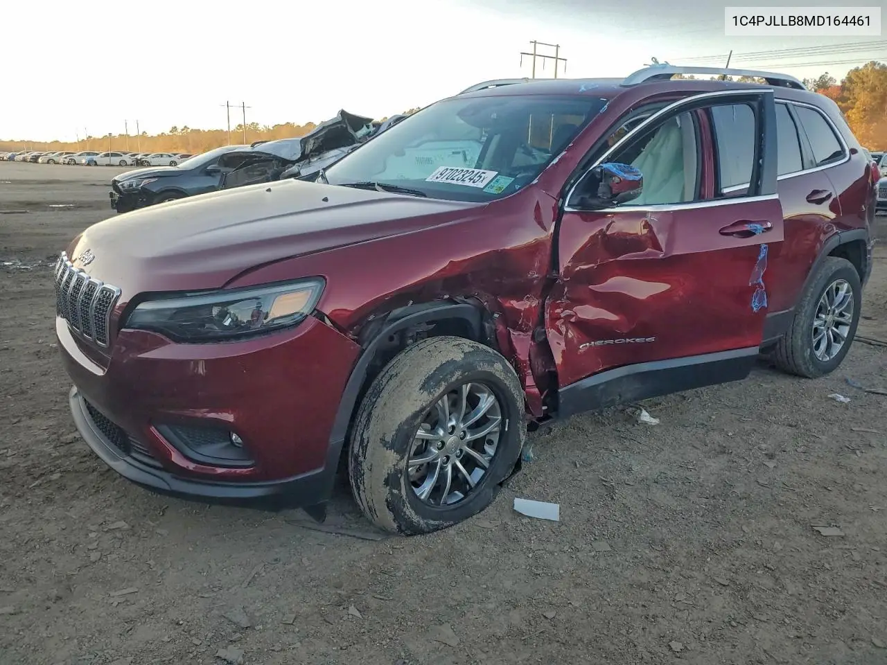 1C4PJLLB8MD164461 2021 Jeep Cherokee Latitude Plus