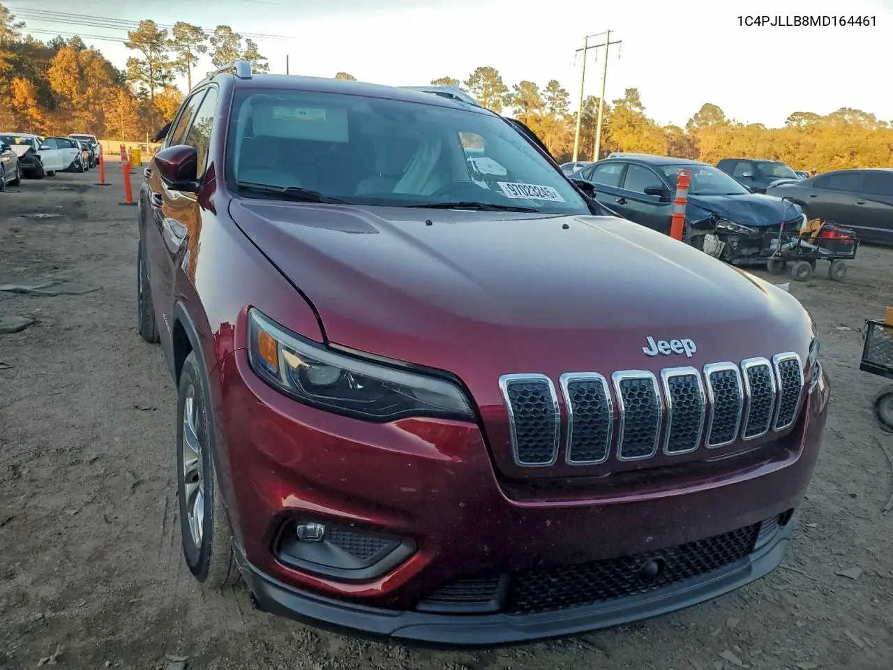 1C4PJLLB8MD164461 2021 Jeep Cherokee Latitude Plus
