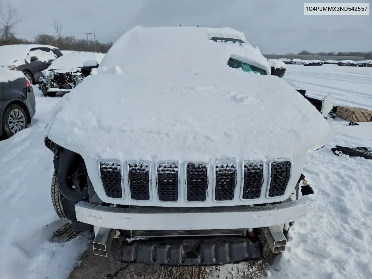 1C4PJMMX3ND542557 2022 Jeep Cherokee Latitude Lux