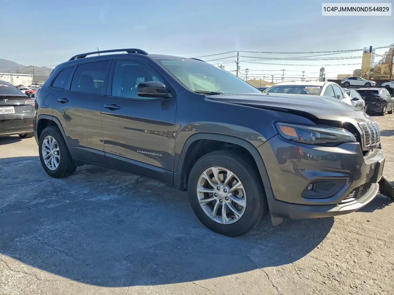 1C4PJMMN0ND544829 2022 Jeep Cherokee Latitude Lux