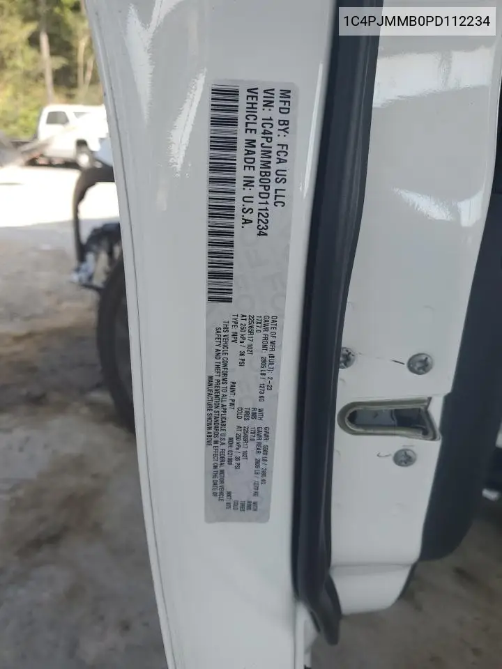 1C4PJMMB0PD112234 2023 Jeep Cherokee Altitude Lux