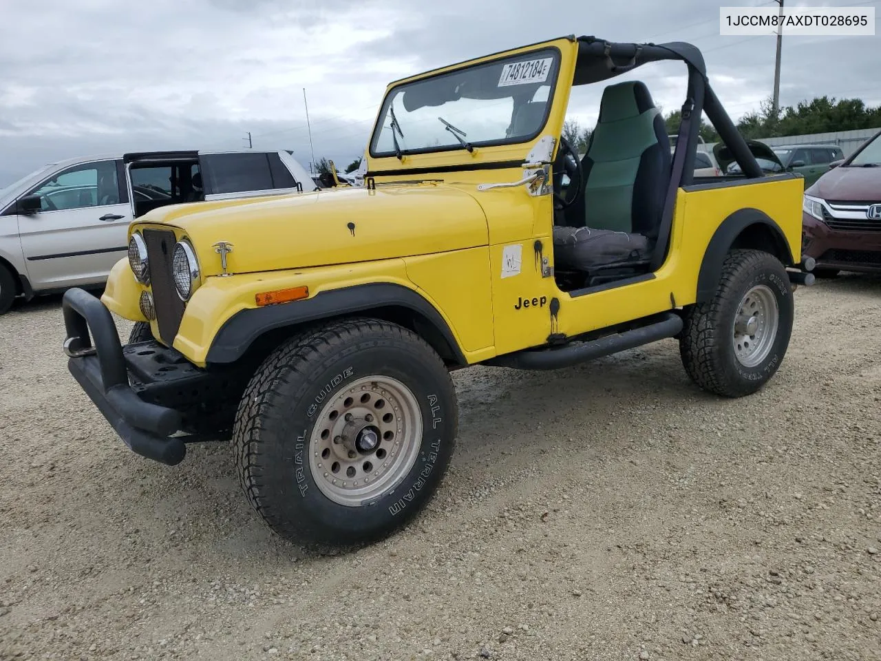 1JCCM87AXDT028695 1983 Jeep Jeep Cj7