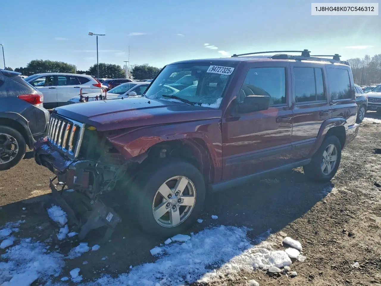 1J8HG48K07C546312 2007 Jeep Commander