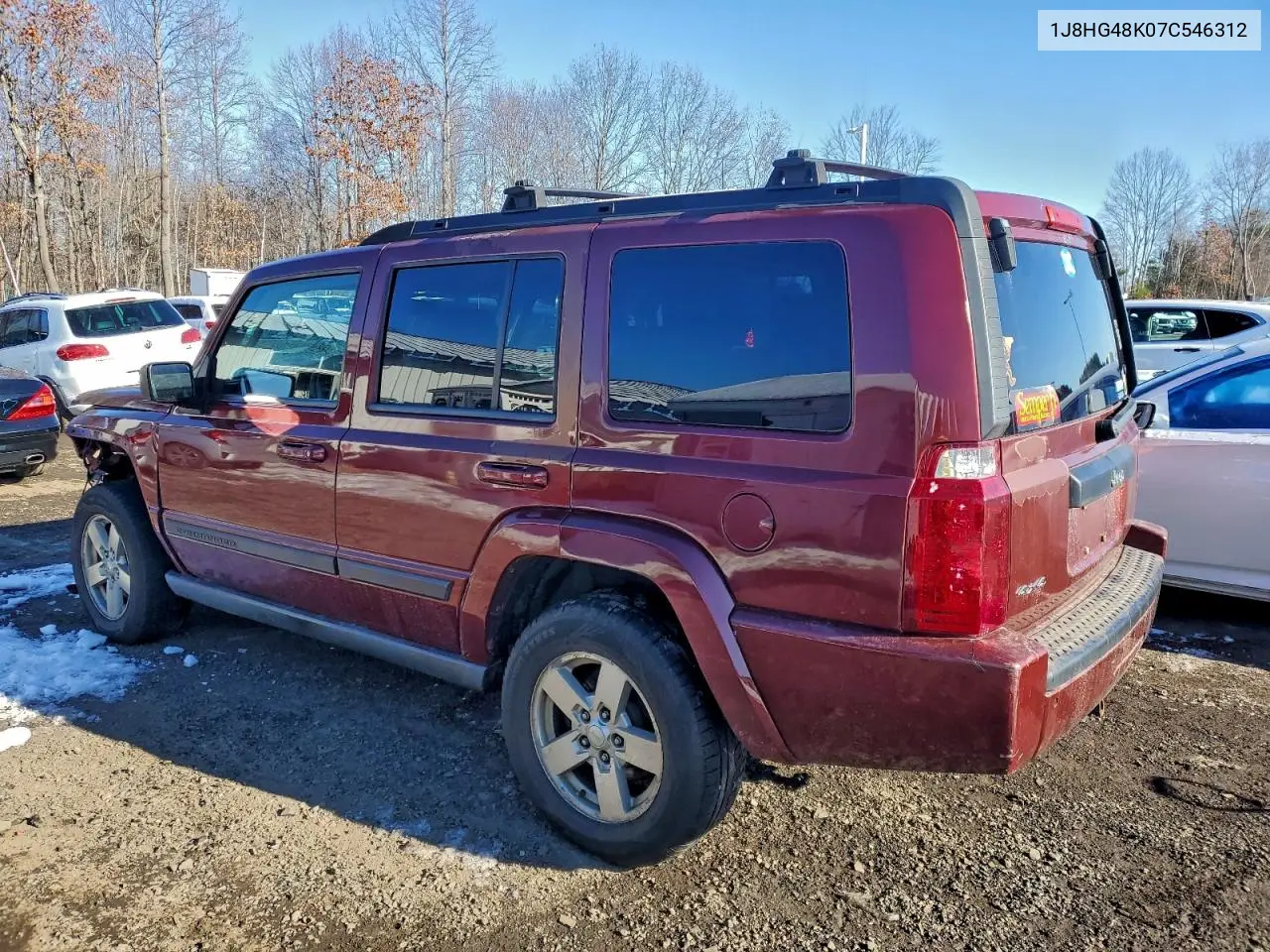 1J8HG48K07C546312 2007 Jeep Commander