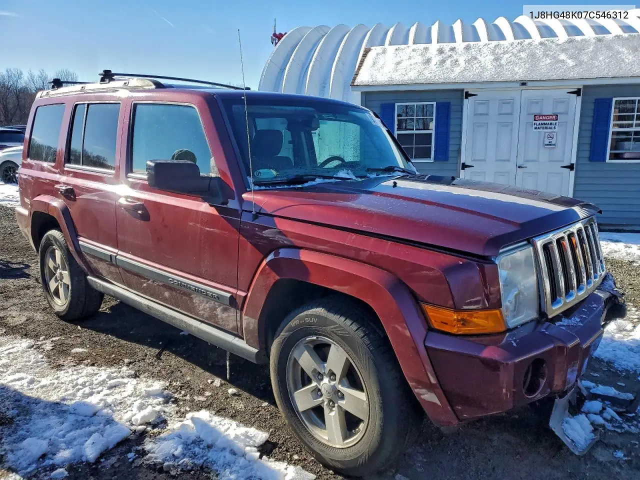 1J8HG48K07C546312 2007 Jeep Commander