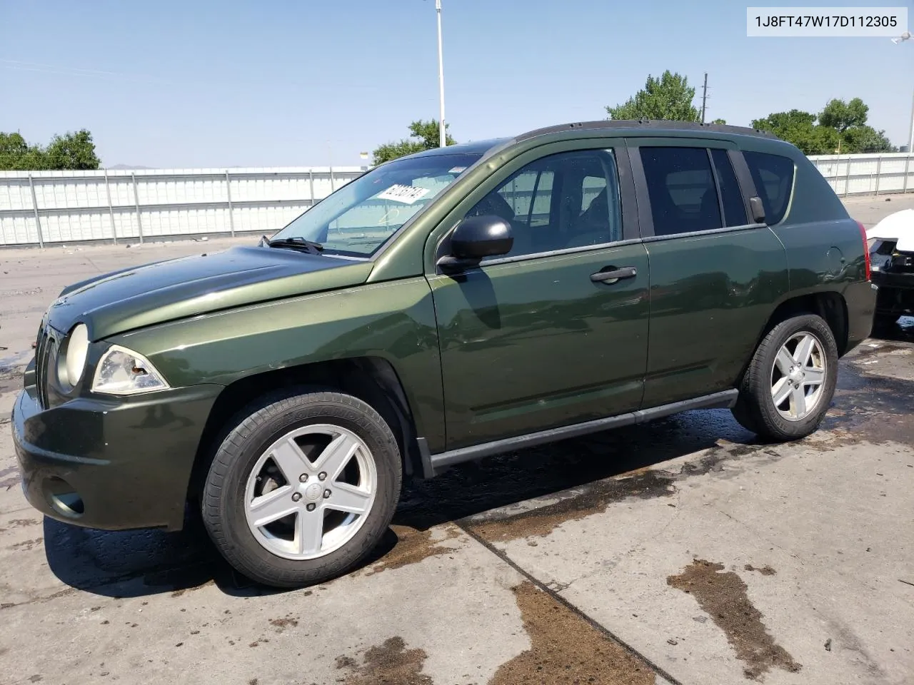 2007 Jeep Compass VIN: 1J8FT47W17D112305 Lot: 62735714