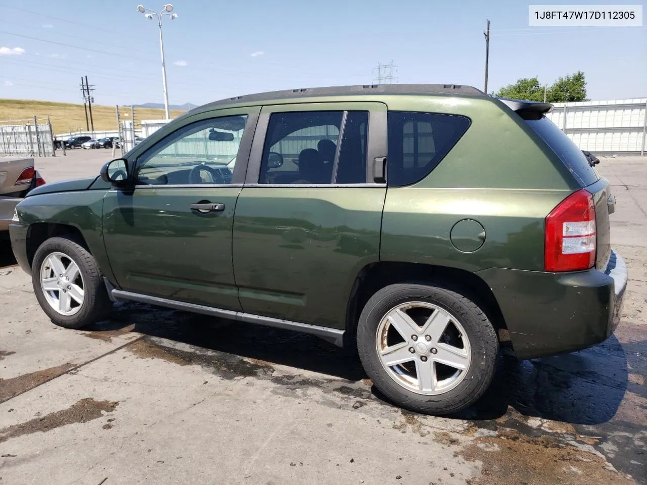 2007 Jeep Compass VIN: 1J8FT47W17D112305 Lot: 62735714