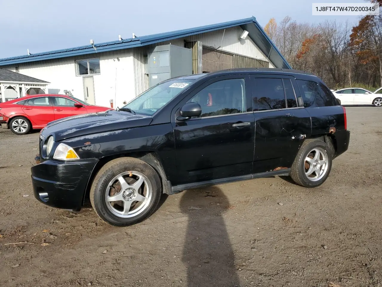 1J8FT47W47D200345 2007 Jeep Compass
