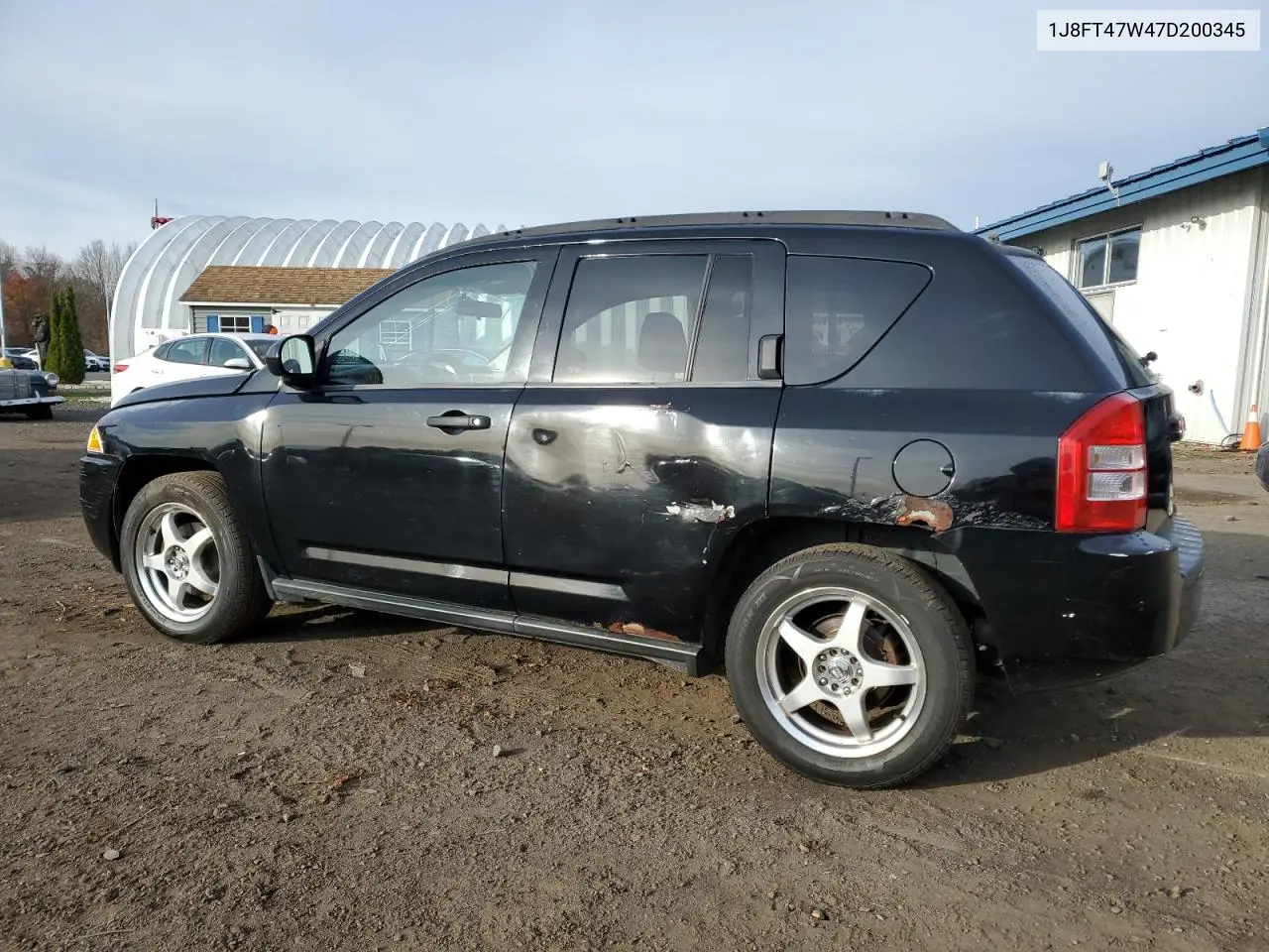 1J8FT47W47D200345 2007 Jeep Compass