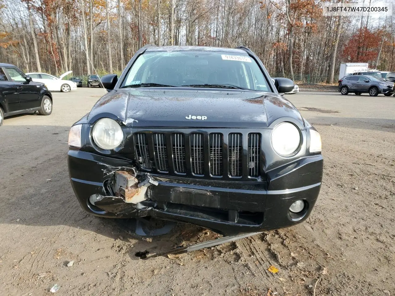 1J8FT47W47D200345 2007 Jeep Compass