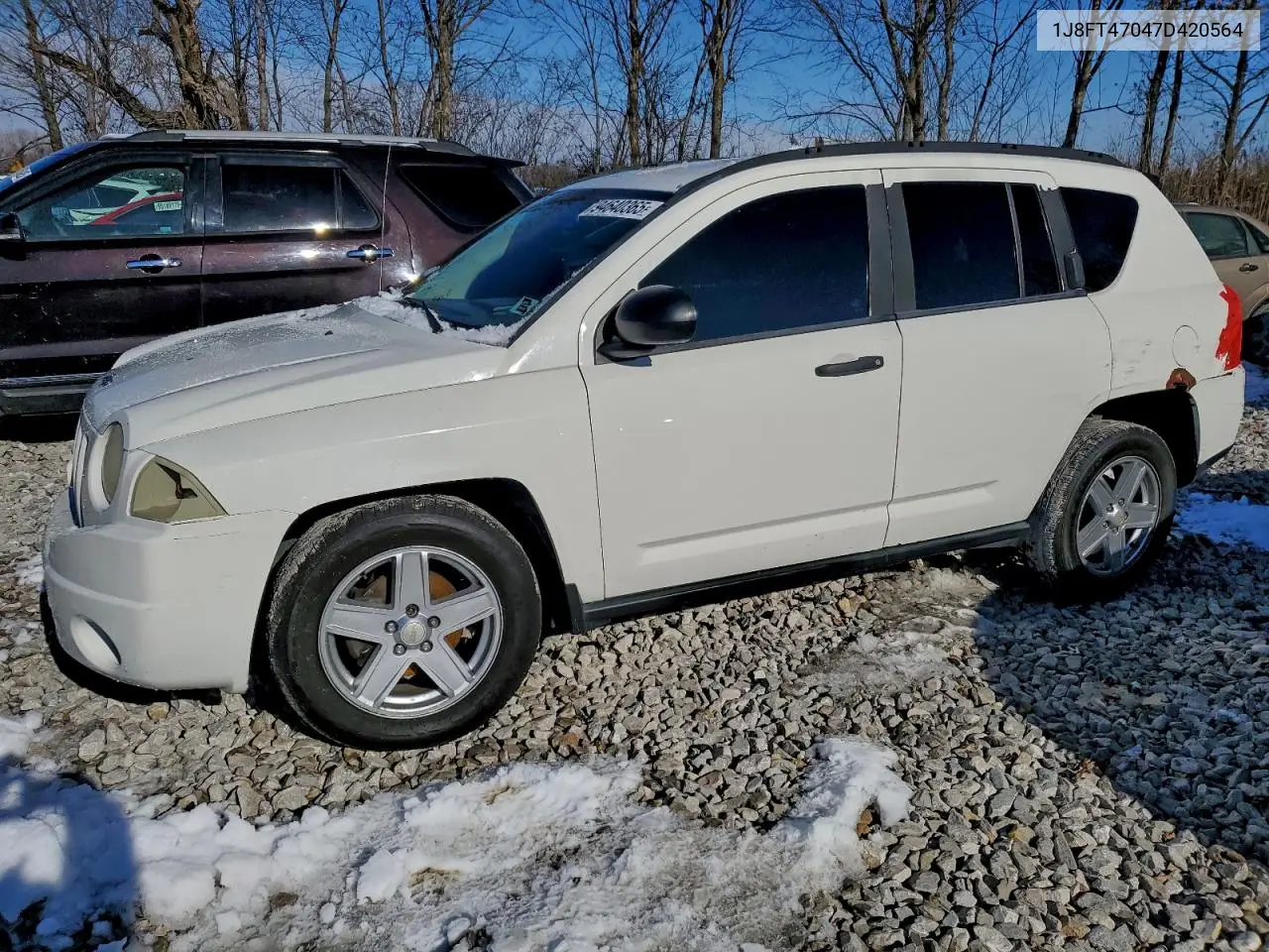 1J8FT47047D420564 2007 Jeep Compass