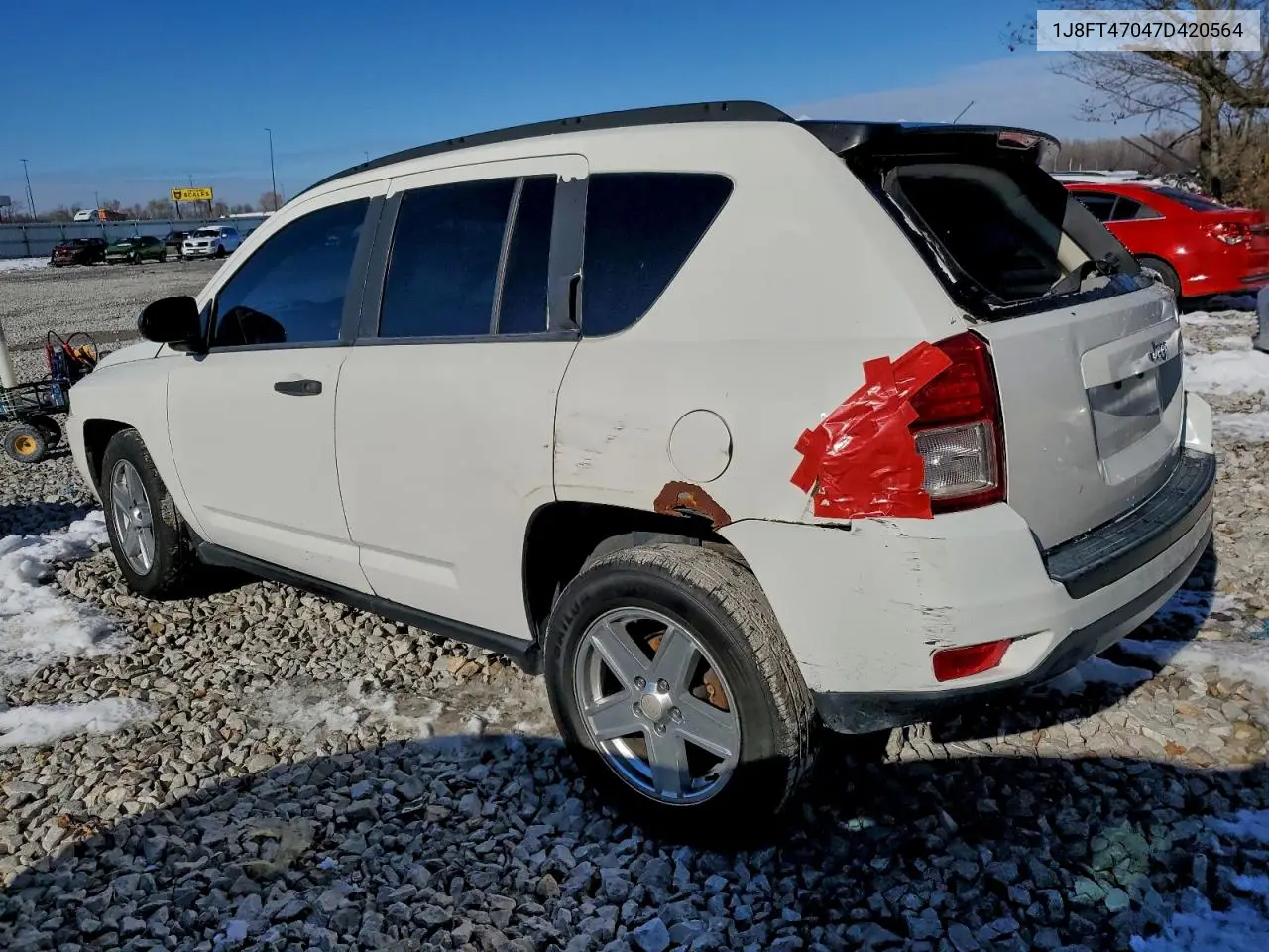 1J8FT47047D420564 2007 Jeep Compass