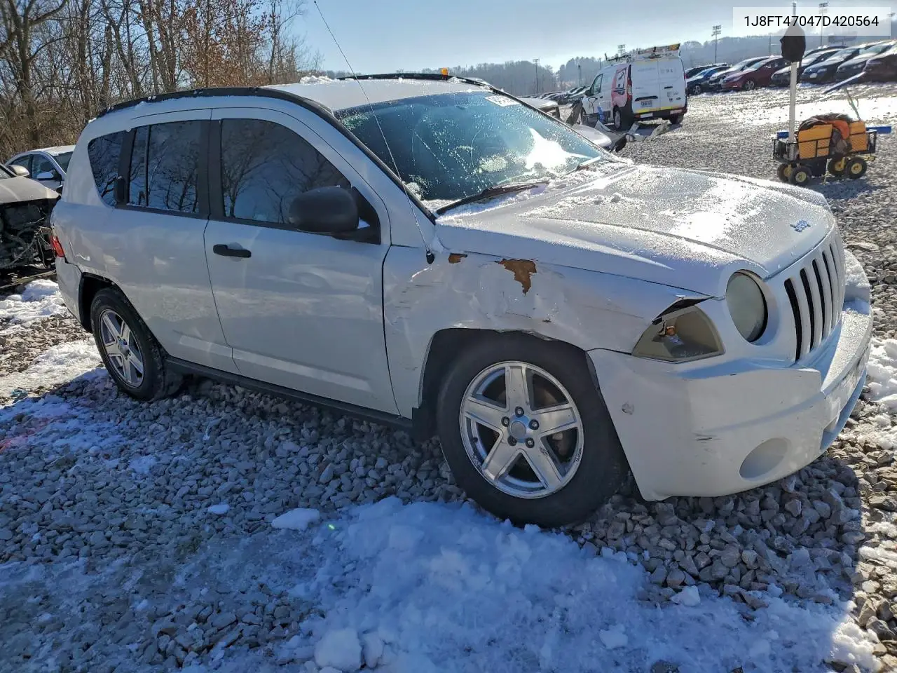 1J8FT47047D420564 2007 Jeep Compass
