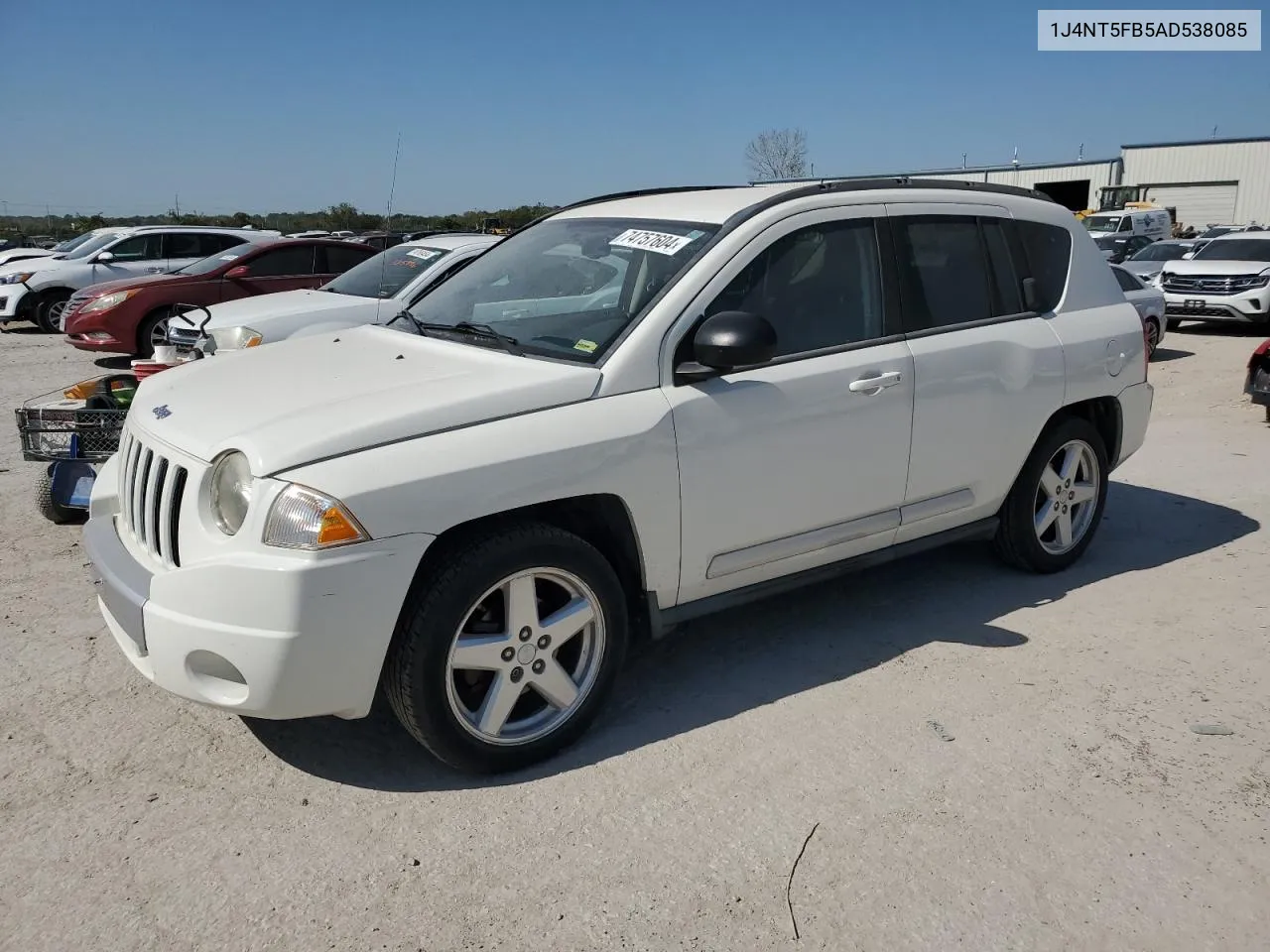 1J4NT5FB5AD538085 2010 Jeep Compass Limited