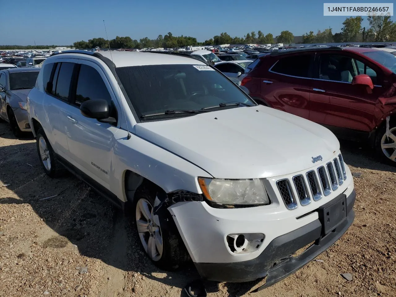 2011 Jeep Compass Sport VIN: 1J4NT1FA8BD246657 Lot: 68258043