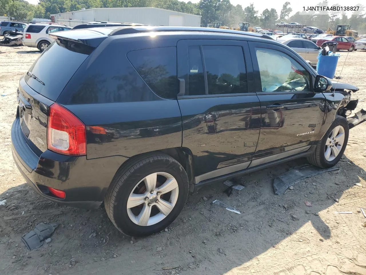 2011 Jeep Compass Sport VIN: 1J4NT1FA4BD138827 Lot: 68526574