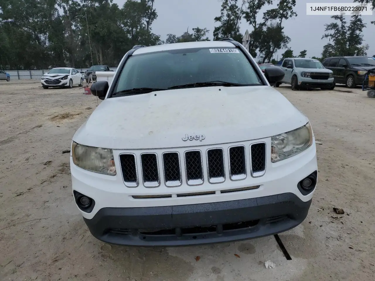 1J4NF1FB6BD223071 2011 Jeep Compass Sport