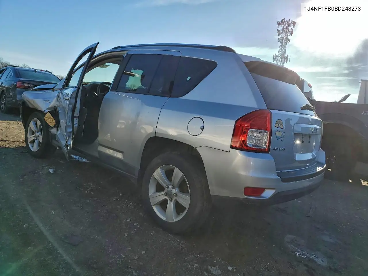1J4NF1FB0BD248273 2011 Jeep Compass Sport