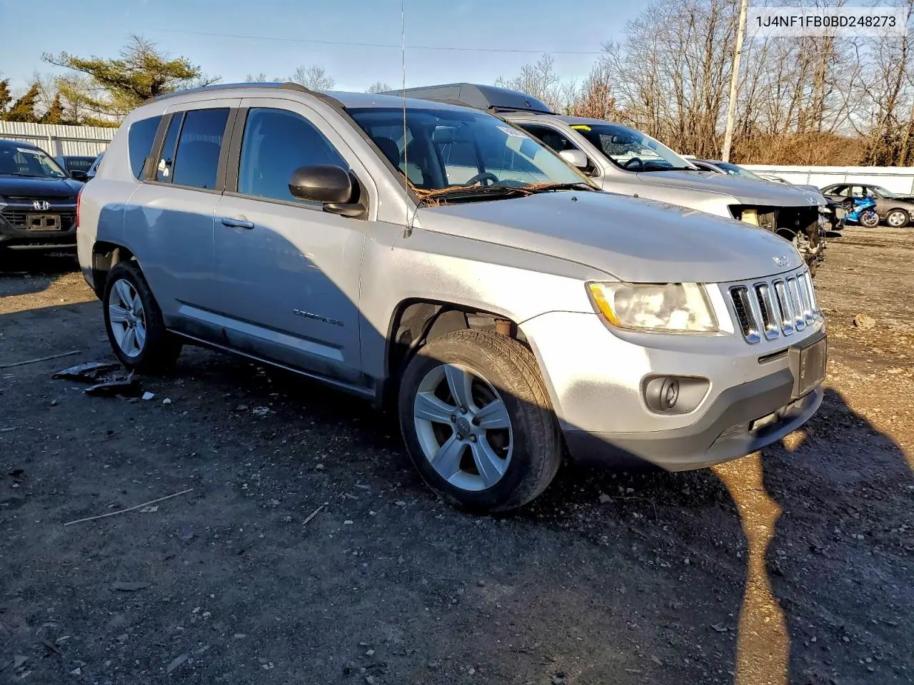 1J4NF1FB0BD248273 2011 Jeep Compass Sport