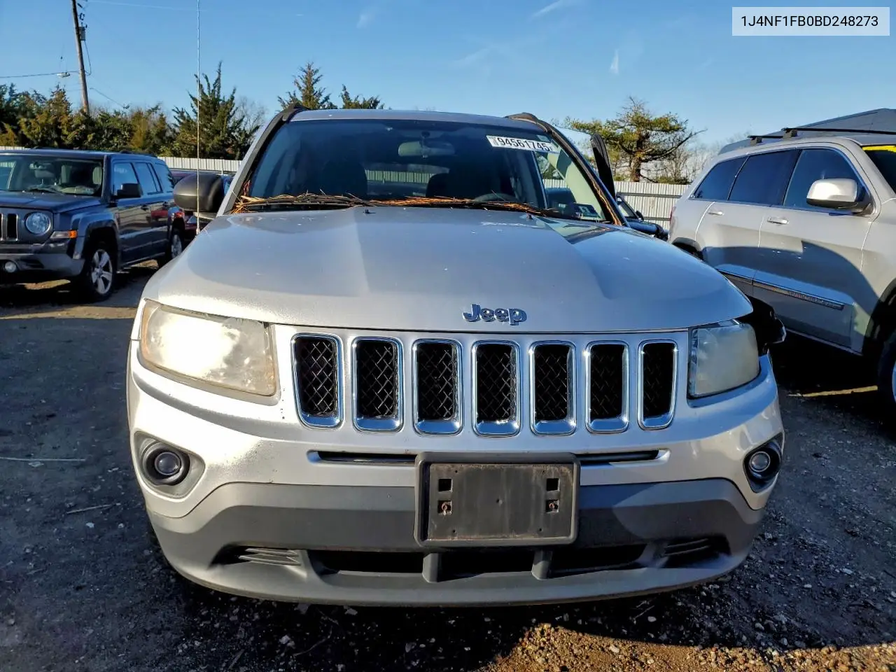 1J4NF1FB0BD248273 2011 Jeep Compass Sport