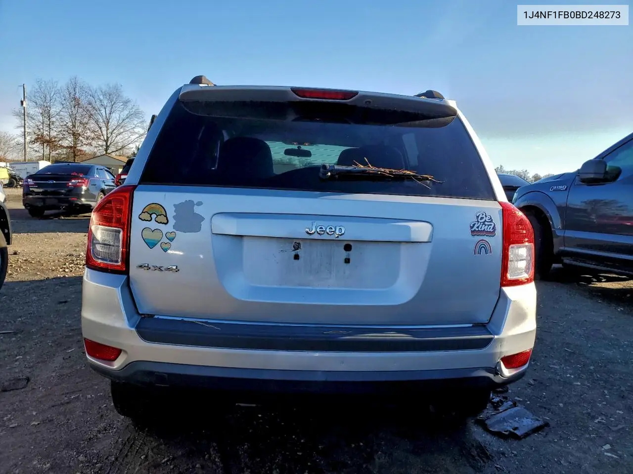 1J4NF1FB0BD248273 2011 Jeep Compass Sport