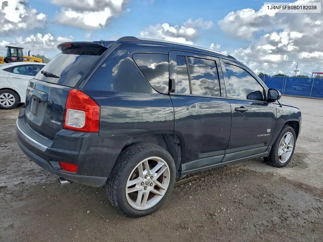 1J4NF5FB0BD182038 2011 Jeep Compass Limited