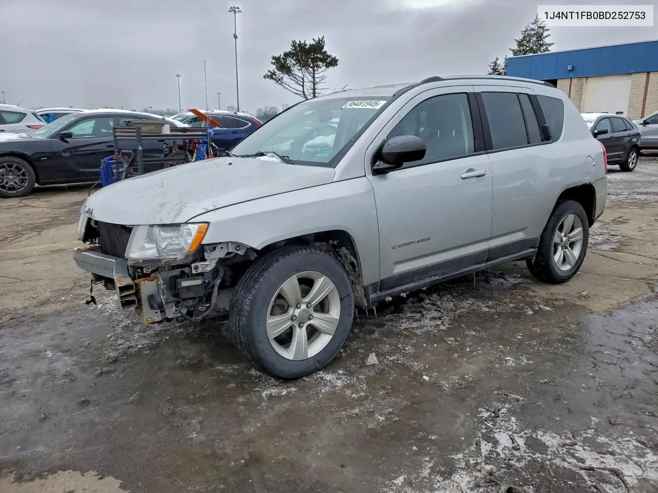 1J4NT1FB0BD252753 2011 Jeep Compass Sport