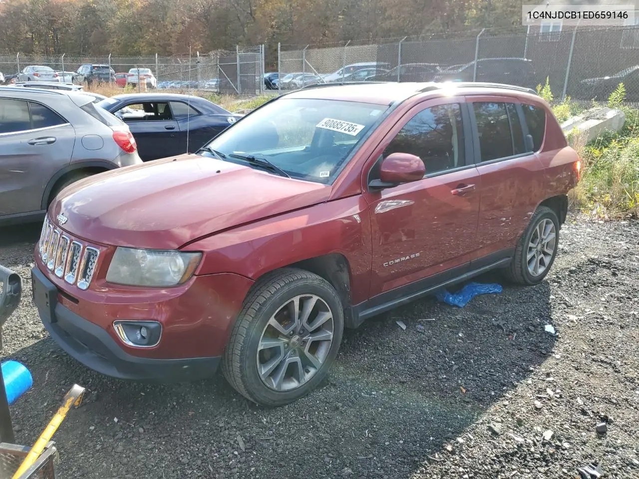 1C4NJDCB1ED659146 2014 Jeep Compass Limited