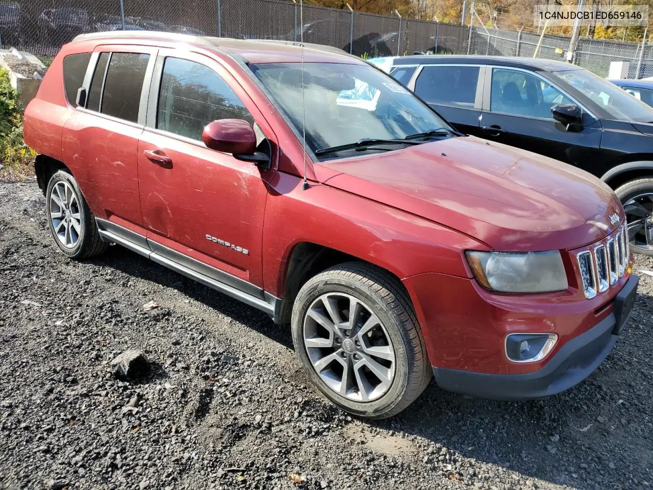 1C4NJDCB1ED659146 2014 Jeep Compass Limited