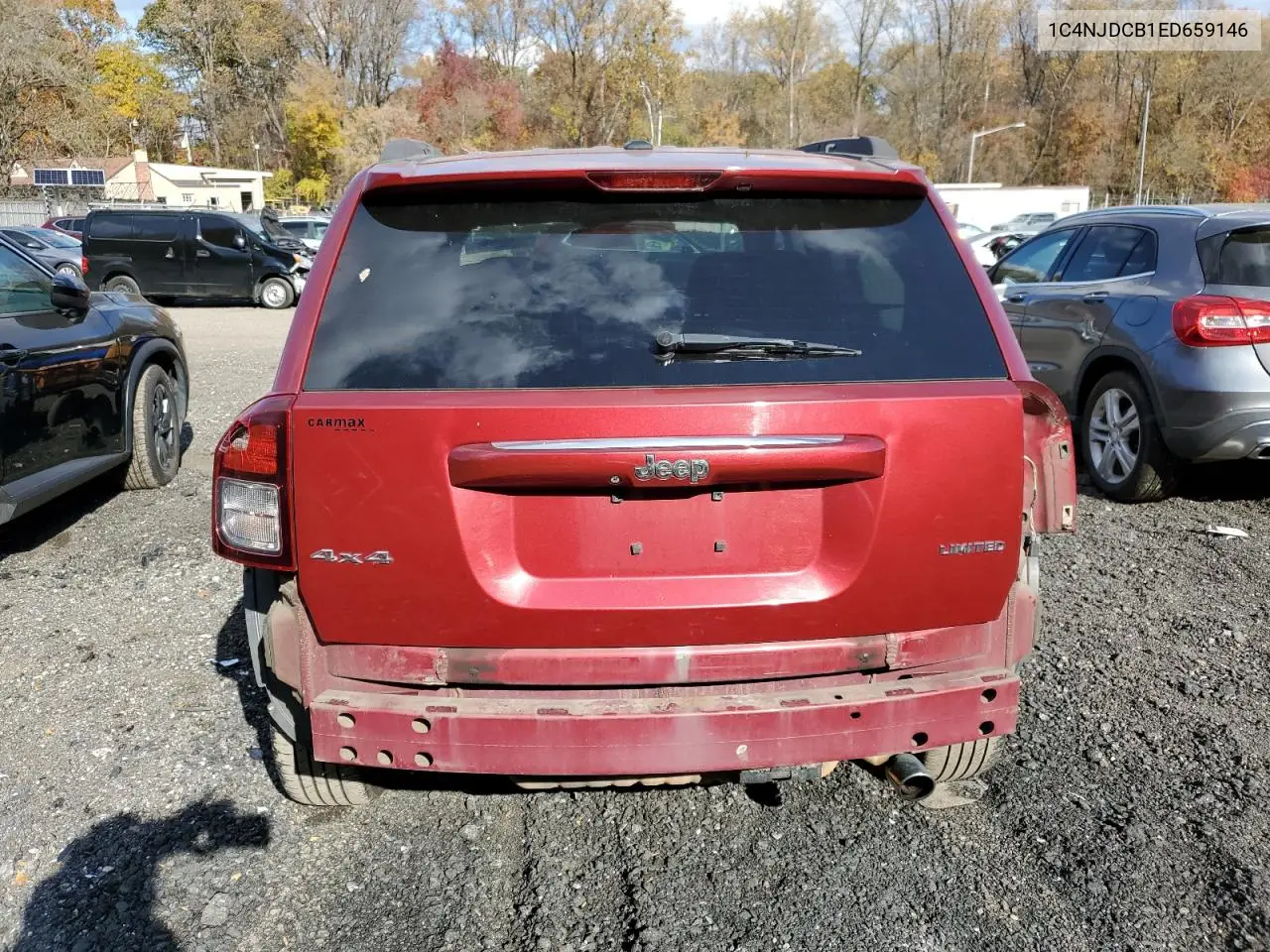 1C4NJDCB1ED659146 2014 Jeep Compass Limited