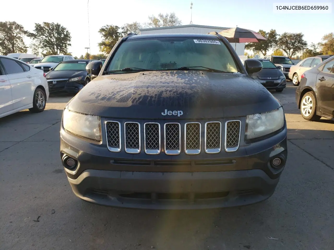 1C4NJCEB6ED659960 2014 Jeep Compass Latitude