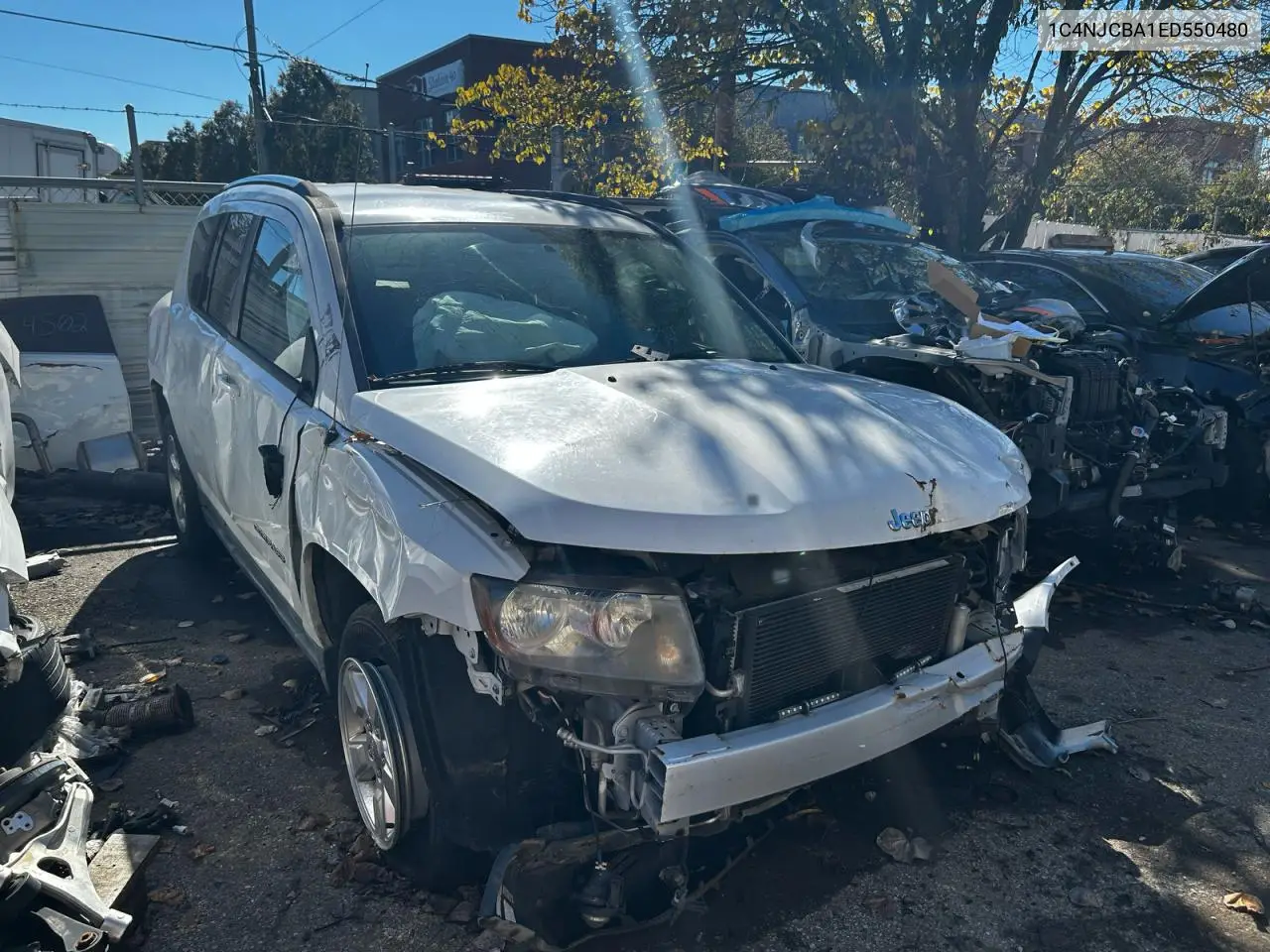 1C4NJCBA1ED550480 2014 Jeep Compass Sport