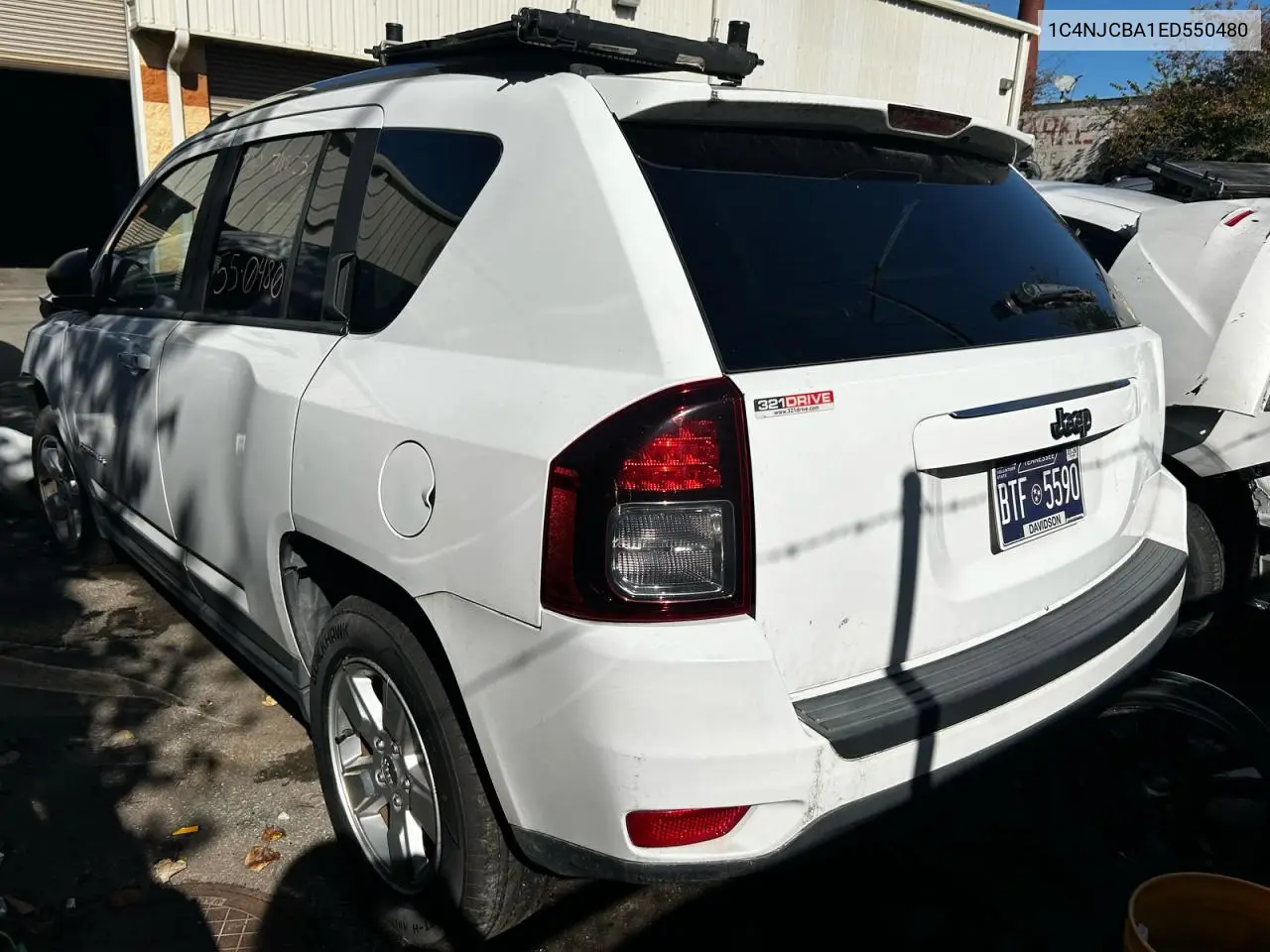 1C4NJCBA1ED550480 2014 Jeep Compass Sport