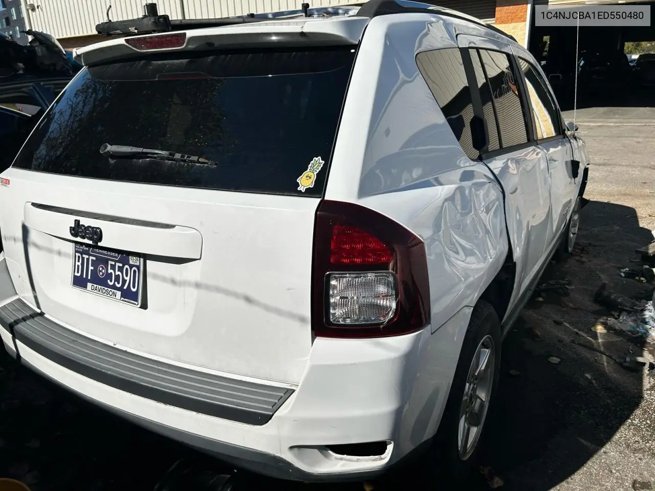 1C4NJCBA1ED550480 2014 Jeep Compass Sport