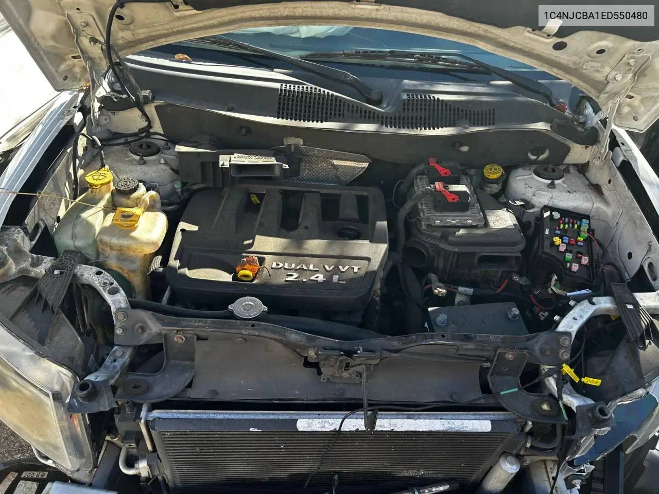 1C4NJCBA1ED550480 2014 Jeep Compass Sport