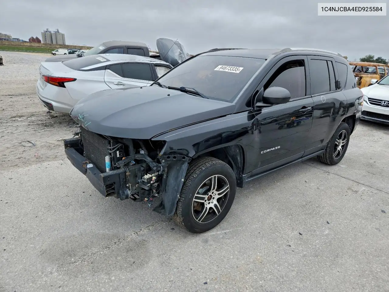 1C4NJCBA4ED925584 2014 Jeep Compass Sport