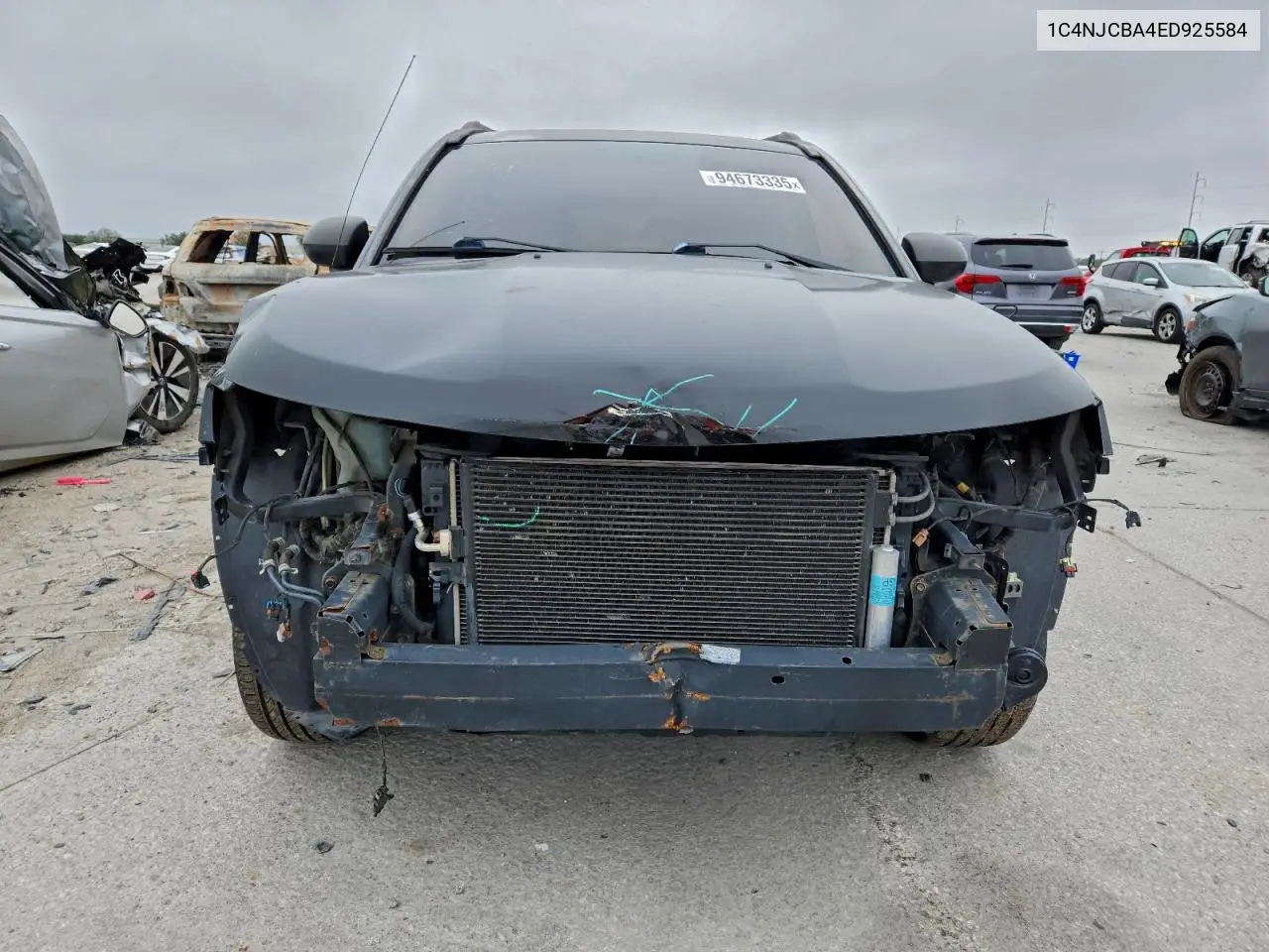 1C4NJCBA4ED925584 2014 Jeep Compass Sport