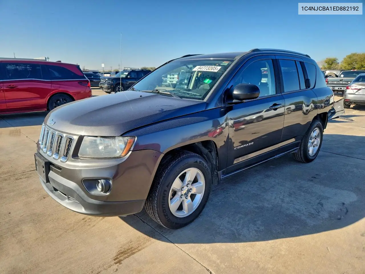 1C4NJCBA1ED882192 2014 Jeep Compass Sport