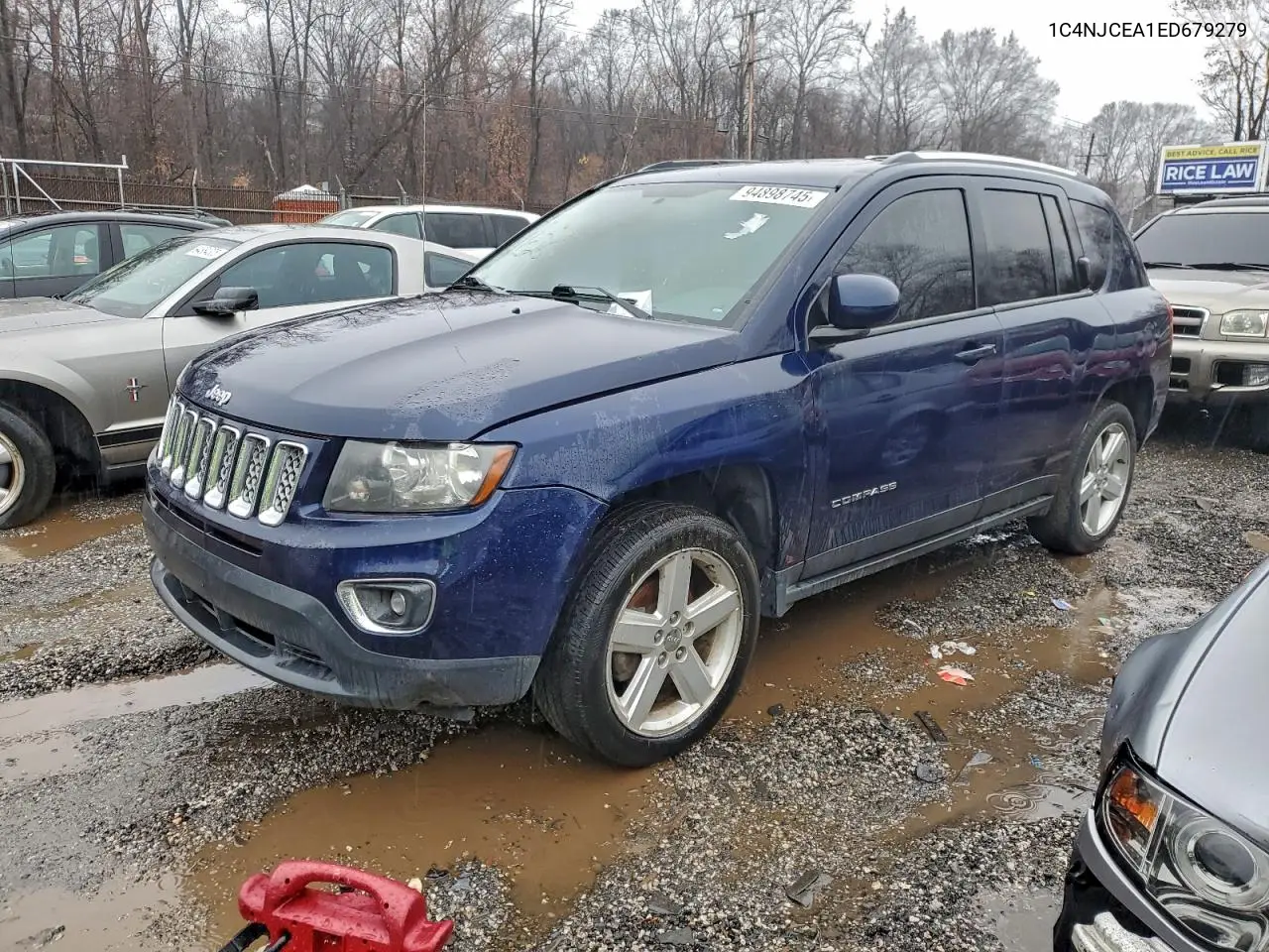 1C4NJCEA1ED679279 2014 Jeep Compass Latitude