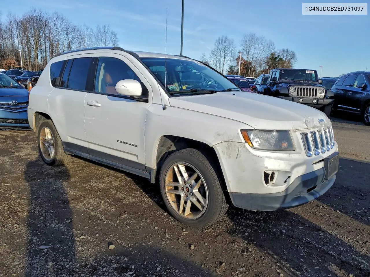 1C4NJDCB2ED731097 2014 Jeep Compass Limited