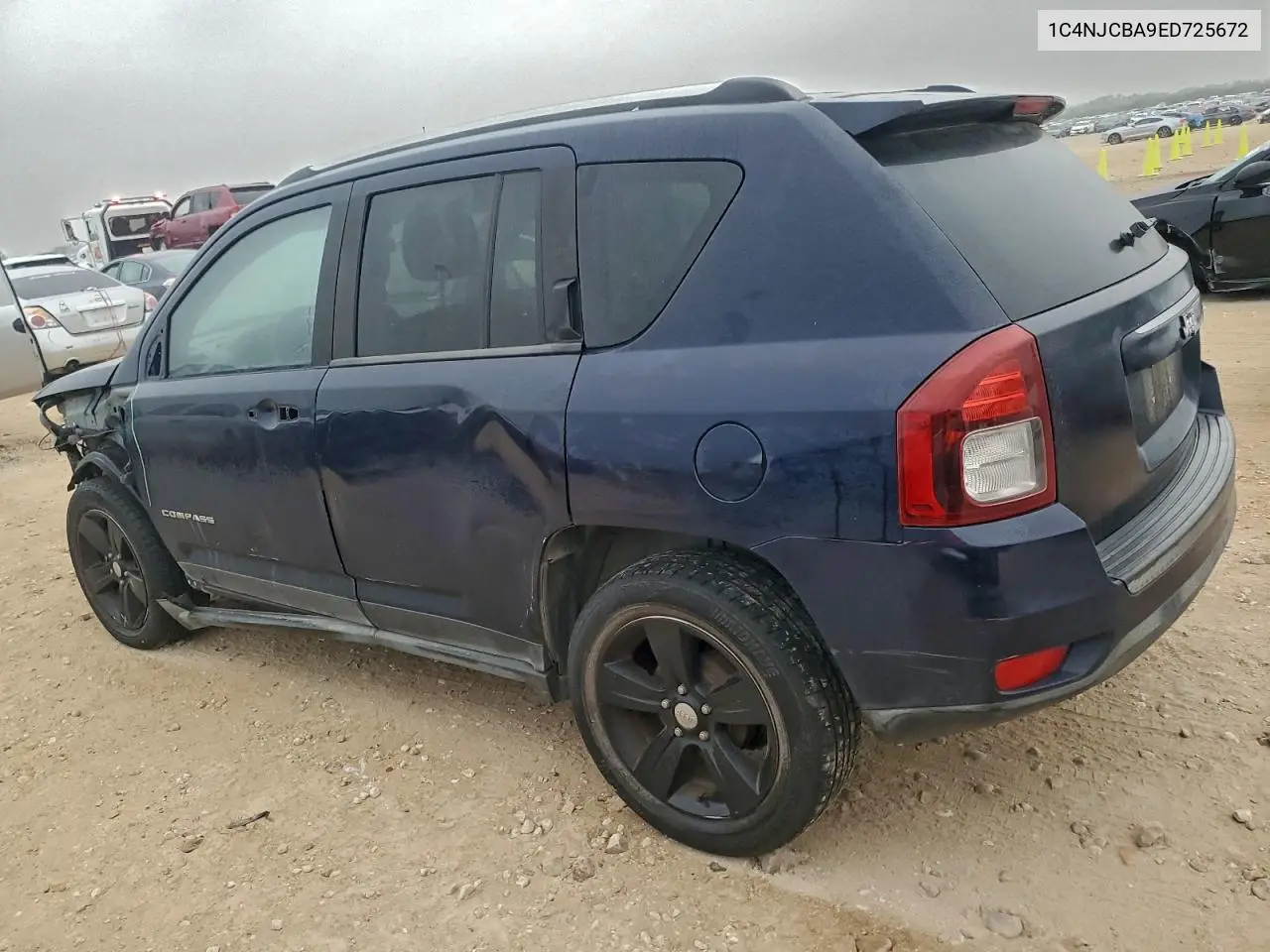 1C4NJCBA9ED725672 2014 Jeep Compass Sport